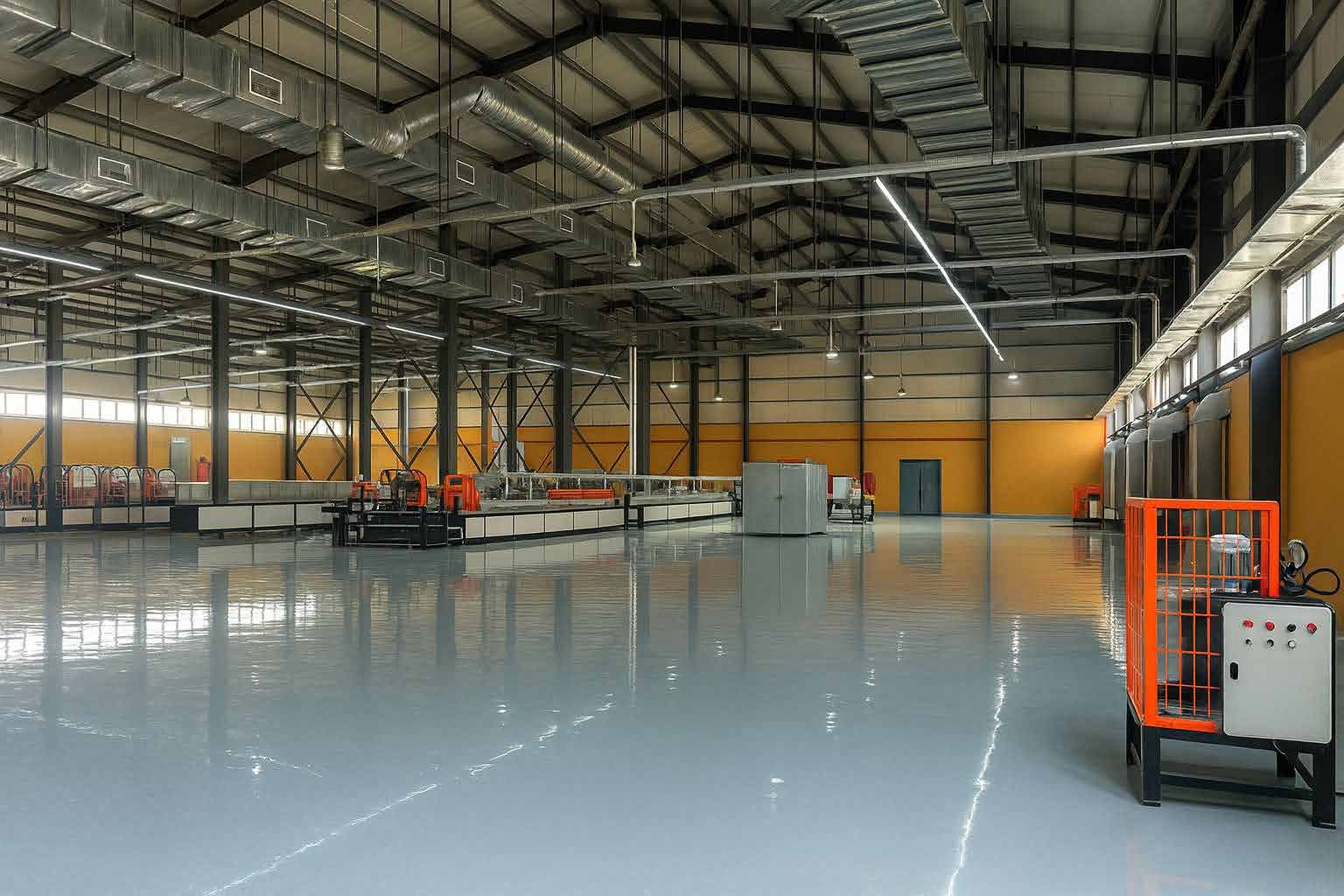 Avangard Fiber Tech production hall interior